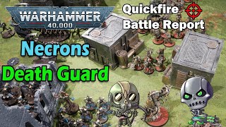 Necrons Against Death Guard Warhammer 40k Battle