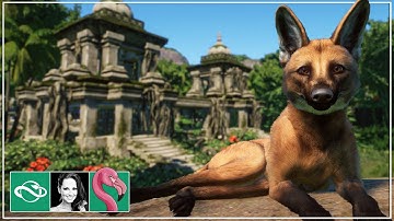I Built a HUGE Maned Wolf Habitat in Planet Zoo Franchise Mode
