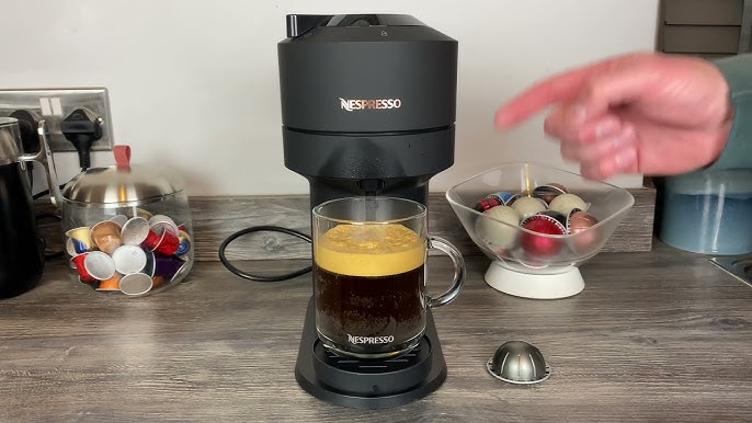 Nespresso ENV90B Vertuo Pop Coffee Machine Liquorice Black at The Good Guys