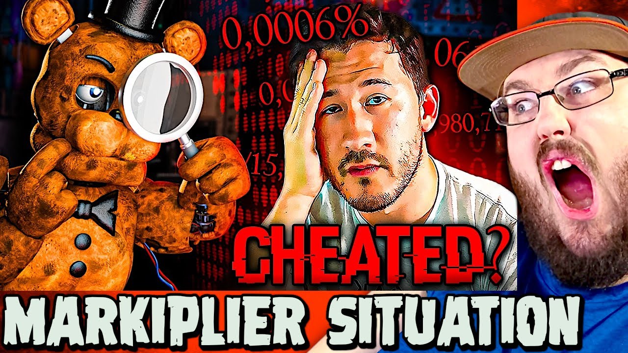 Ситуация с Markiplier реальна! Markiplier ОБМАНУЛ свою победу в FNAF 2 10/20? РЕАКЦИЯ #FNAF!!!