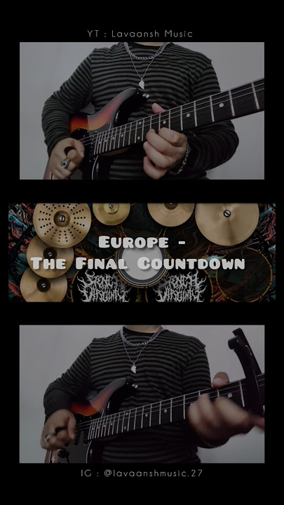 Europe - The Final Countdown | Lavaansh Music #shorts #sunday #rock