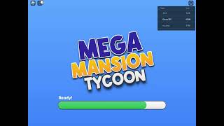 Mega Mansion tycoon update