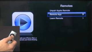 AppleTV settings