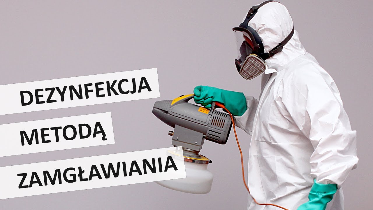 Dezynfekcja metodą zamgławiania - YouTube