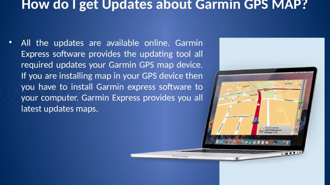 Garmin Map Updates | Garmin GPS Map Updates - YouTube