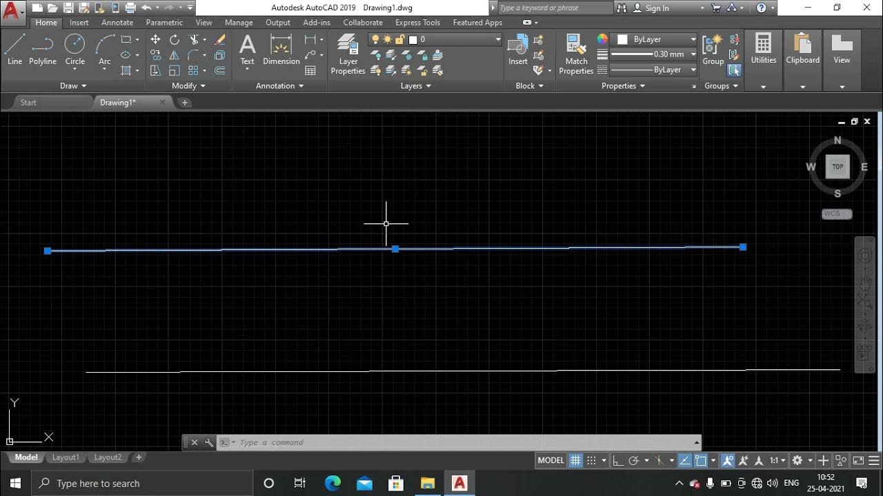 Autocad line thickness/lineweight doesn not change not showing display YouTube