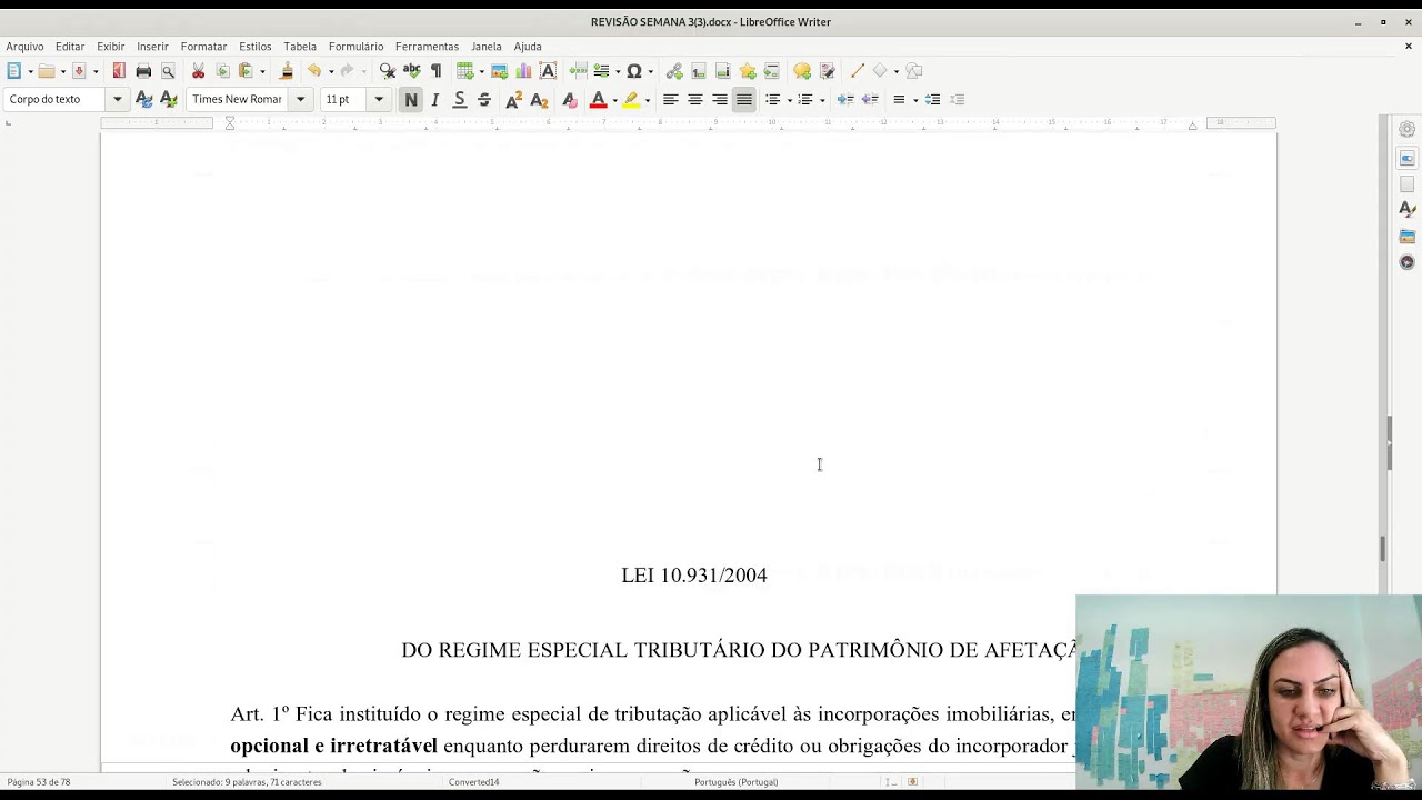 REVISÃO LEI 13.465/2017 DA REGULARIZAÇÃO FUNDIÁRIA URBANA
