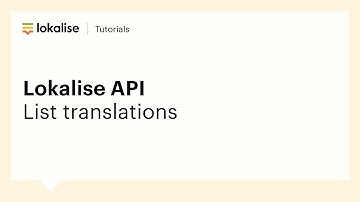 Lokalise API | "List translations" endpoint