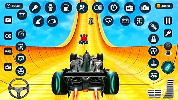 Formula Impossible Mega Ramp Car Racing Game 3D #1 – Android Gameplay