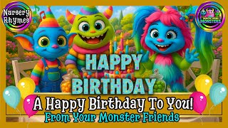A Happy Birthday To You! | Monster Friends Celebrate You | Magic Mini Monsters #magicminimonsters