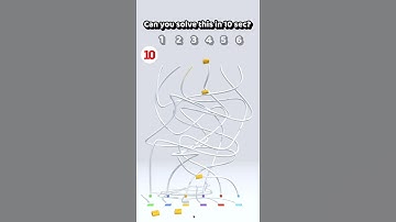 Can you solve this in 10 seconds? | Twisted Rods | Popcore Games (Shorts)