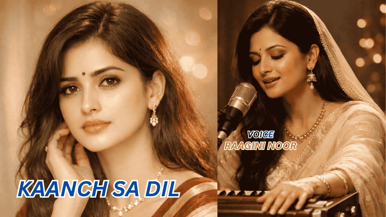 Kaanch Sa Dil — 90’s Inspired Filmy Ghazal | Official Music Video | Romantic Hindi Ghazal