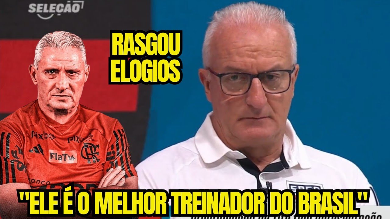 DORIVAL JUNIOR RASGA ELOGIOS AO TITE, NOVO TREINADOR DO FLAMENGO! - YouTube