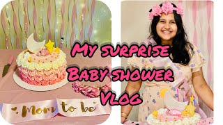 My surprise BABY SHOWER vlog USA| baby shower in| ITS A GIRL baby shower decor 2021| party games by Shilpi Shukla 369 views 2 years ago 6 minutes, 52 seconds