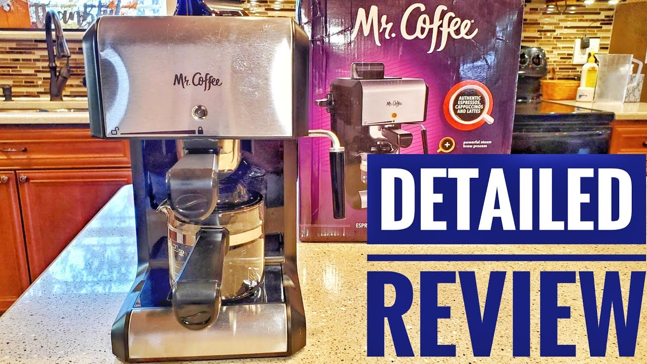 Mr. Coffee Café Steam Automatic Espresso And Cappuccino Machine,  Silver/Black Offer 