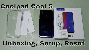 Coolpad Cool 5 (Gradient Blue) Unboxing, Setup &  Reset