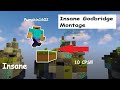 BONKERS Godbridge Montage (moonwalk) - 9 Subscriber Special - Hypixel Bedwars