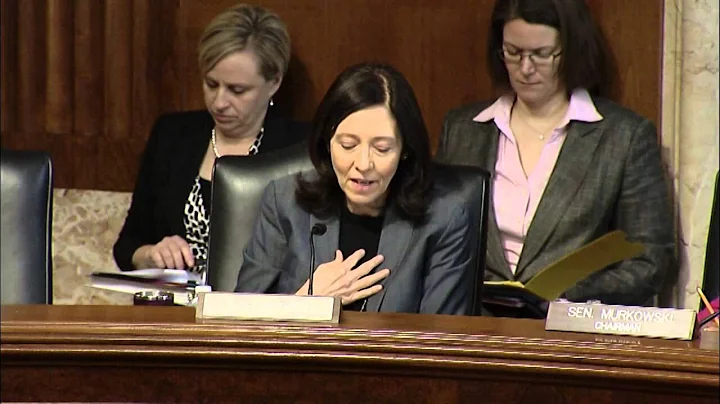Cantwell Opening Statement at ENR Committee Hearing on U.S. Crude Export Policy