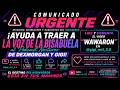 COMUNICADO URGENTE A LA COMUNIDAD