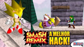 Smash REMIX 2023 para Nintendo 64 - O MELHOR Mod do Super Smash Bros!