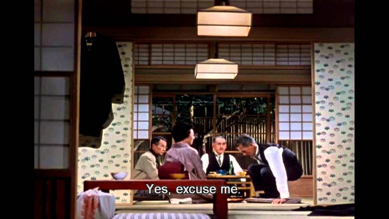 Yasujiro Ozu: In the end we spend our lives alone - An Autumn Afternoon 