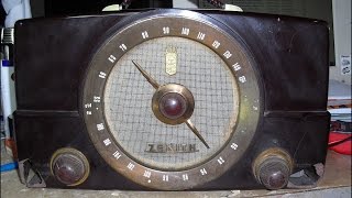 1950 Zenith Model G725 Restore Part 1