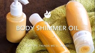 Diy Body Shimmer Oil