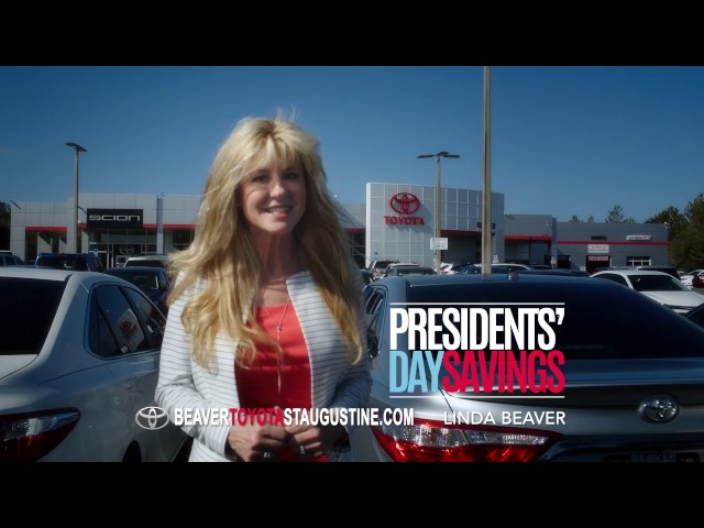 Presidents Day Sale Beaver Toyota St. Augustine Feb 2016