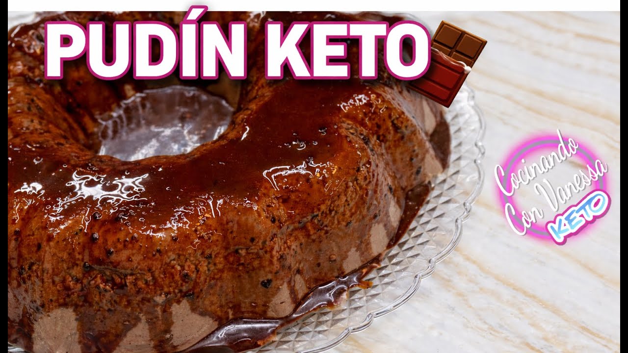 Pudín Keto de Chocolate 🍫 | Sin Azúcar, Muy Cremoso y Fácil
