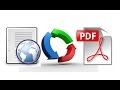 How to save a webpage as a pdf in chrome and firefox