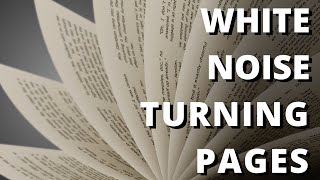 TURNING PAGES - MEDITATION, FOCUS, SLEEP, RELAX, WHITE NOISE, ASMR - SHOOTING DREAMS