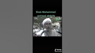 Shek Muhammad Rashaad waee oromo akkanaa jedhan