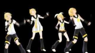 【Kagamine Rin,Len,Rinto,Lenka】 Poker Face【MMD】