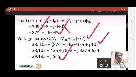 Lecture Video 10 18EE43 Module 3  Problems on Medium transmission line nominal T method  Dr  K V Ram