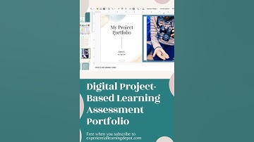 High School Digital Project Based Learning Assessment e-Portfolio