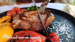 BBQ. Grilled Plum Jam Pork Chops Recipe