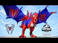 Winged Spider-Man Godzilla Tyrannosaurus Rex vs Marvel Team Dinosaurs in Jurassic World Evolution