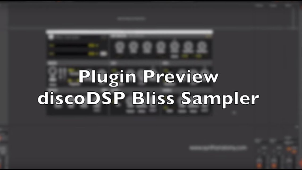 discodsp bliss sampler torrent