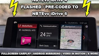 Bmw Evo Id4 To Id6 Flash With Fullscreen Carplay - Software Update Only