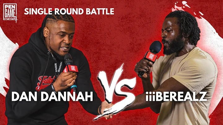 DAN DANNAH vs iiiBEREALZ | PenGame Rap Battle 2024