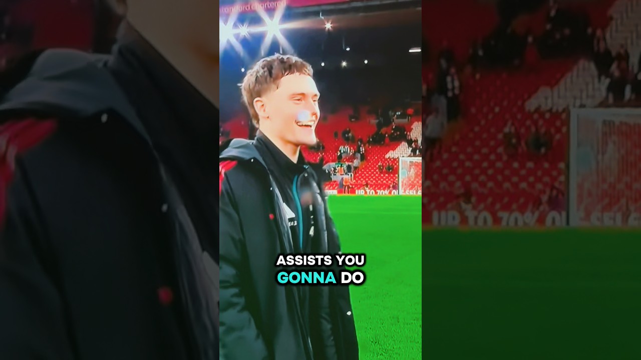 😂 How many goals and assists has Florian Wirtz promised his Liverpool teammates this season? 💭👀