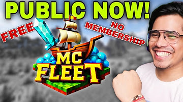 MCFLEET Server is PUBLIC NOW!😱🔥 | Biggest Surprise By @GamerFleet
