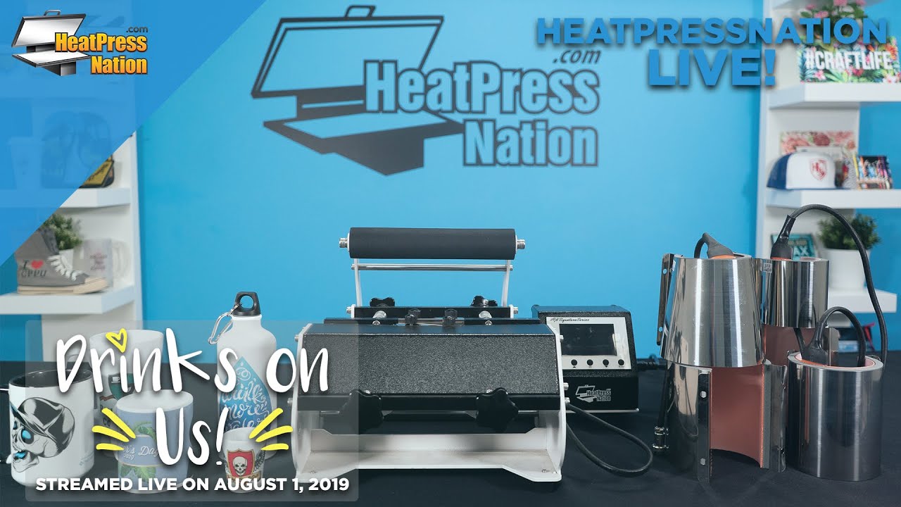 Drinks on Us HeatPressNation LIVE! YouTube