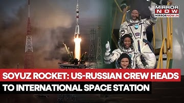 US-Russian Crew Of 3 Blasts Off To The International Space Station In A Russian Soyuz Spacecraft