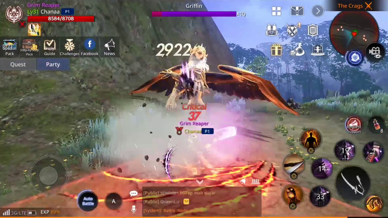 AxE: Alliance vs Empire - Solo World Boss Griffin