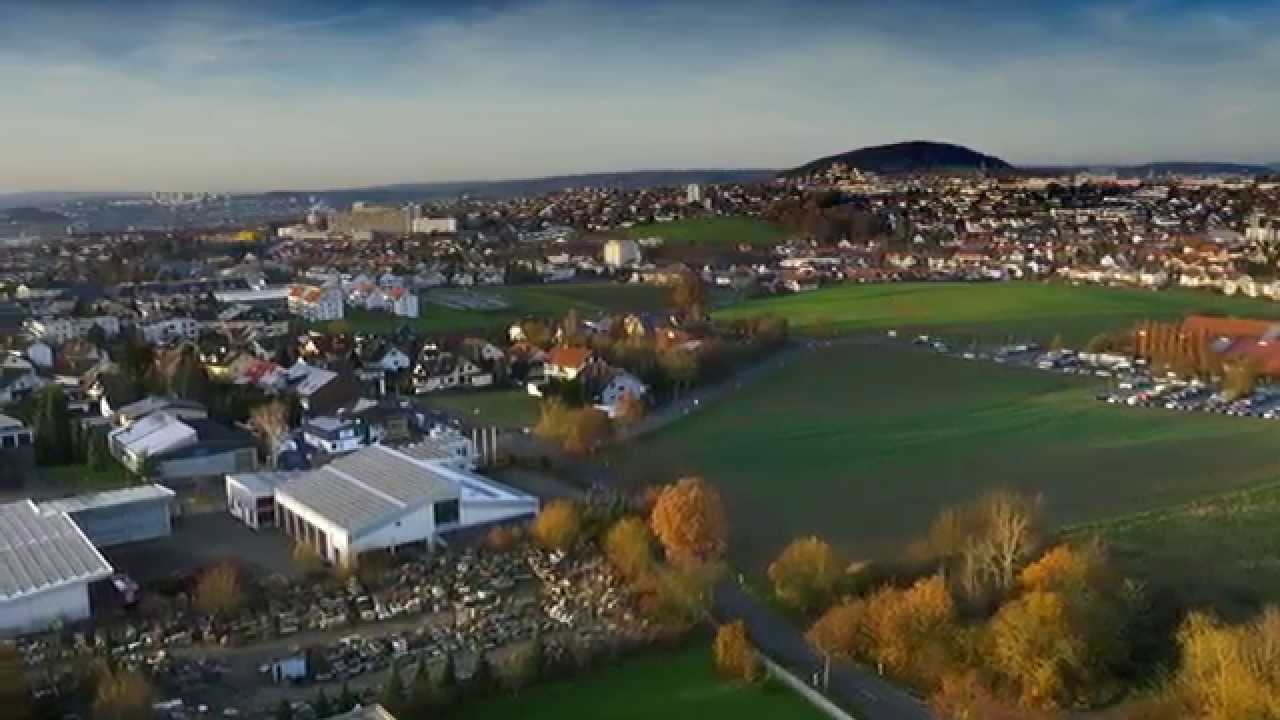 SKYOPTIC - Luftaufnahmen in 4K - BLICK ÜBER FULDA im November 2014