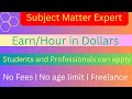 CheggIndia | 🌟 Freelance Opportunity for Graduates | Earn Healthy Income from Anywhere! 💻💵