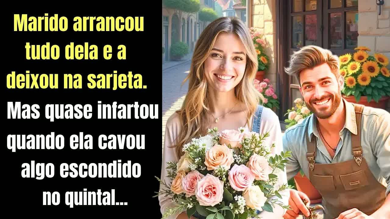 Marido arrancou tudo dela e a deixou na sarjeta. Mas quase infartou quando ela cavou algo...