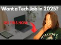 how to land a tech job in 2025