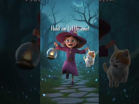 Title Cute Witch Cat Ep2 My Broom Exploded Mission Save The Star